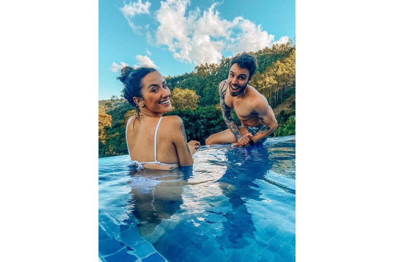 Chale Do Lago Super Luxo Cunha Buitenkant foto
